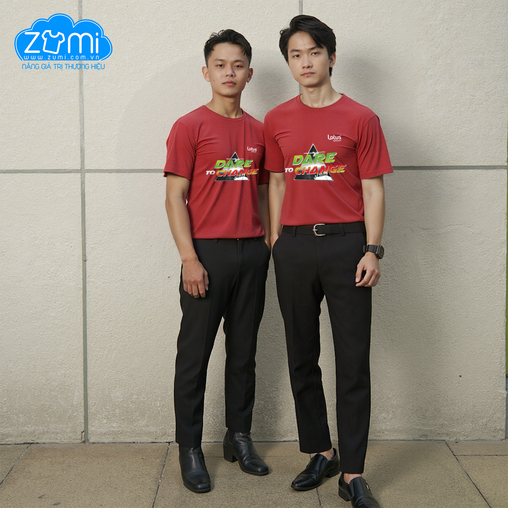 Áo Thun Đồng Phục Cổ Tròn - LOTUS - Z0822090