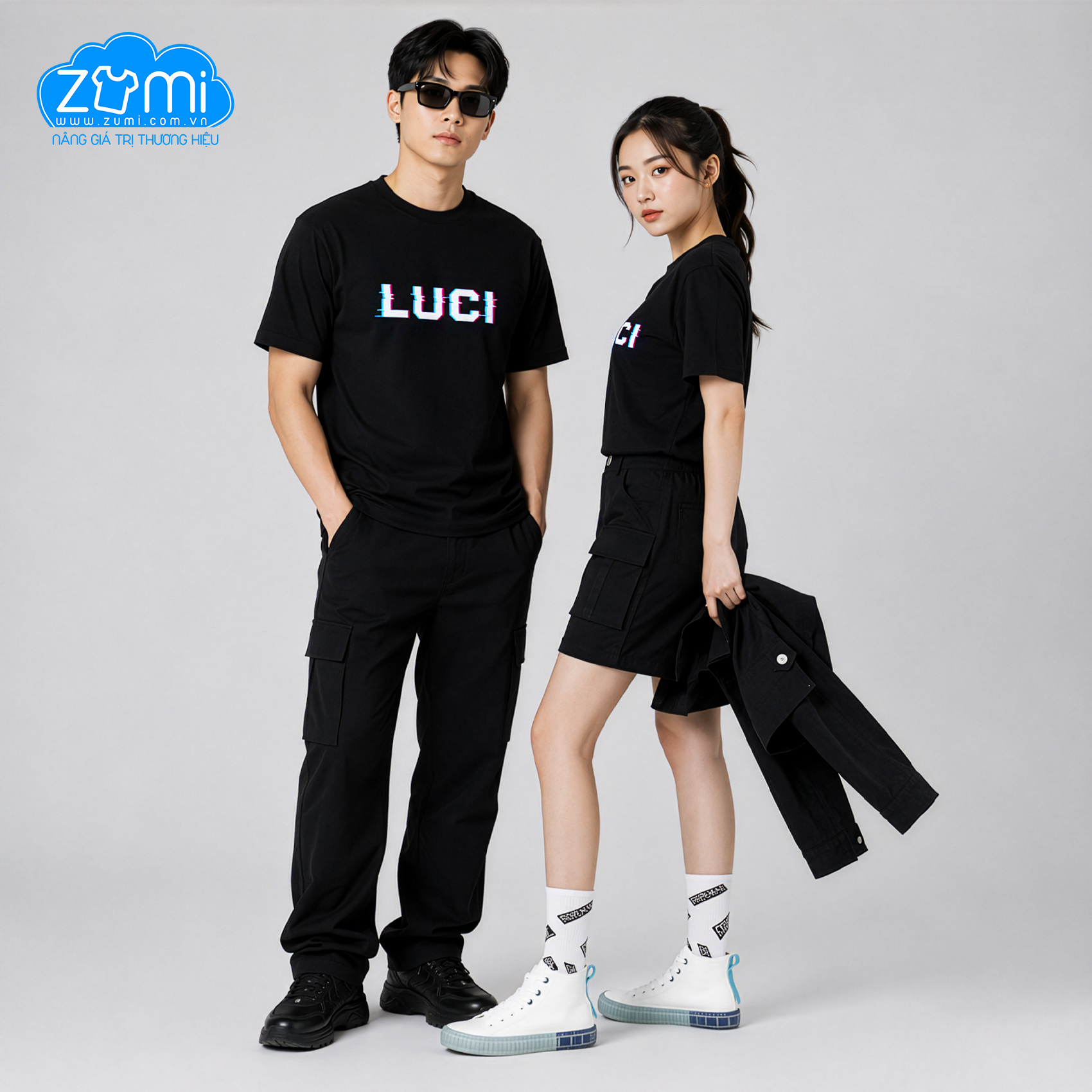 Áo Thun Đồng Phục Cổ Tròn - LUCI - Z0121073