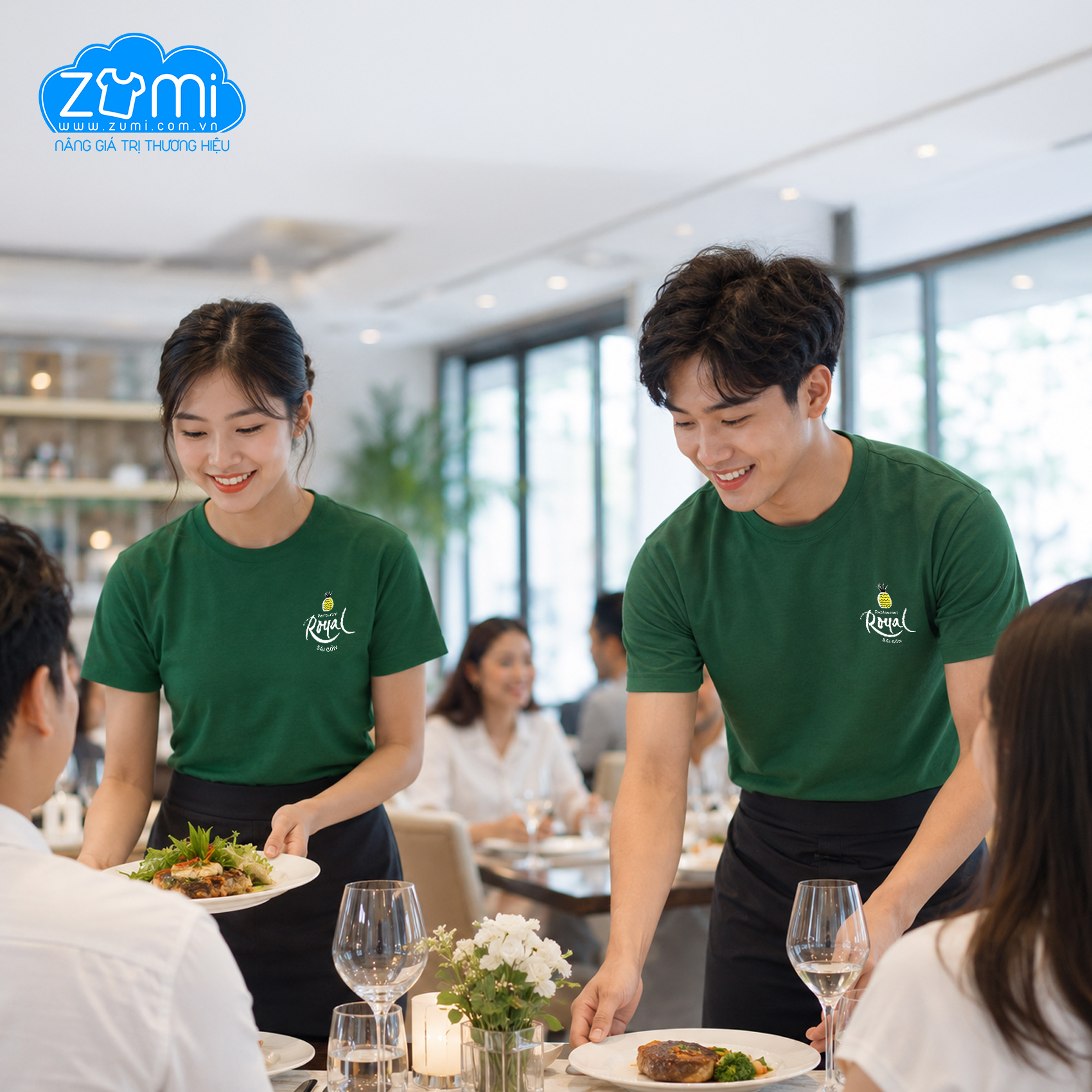 Áo Thun Đồng Phục Cổ Tròn - Royal Sài Gòn - Z0220019