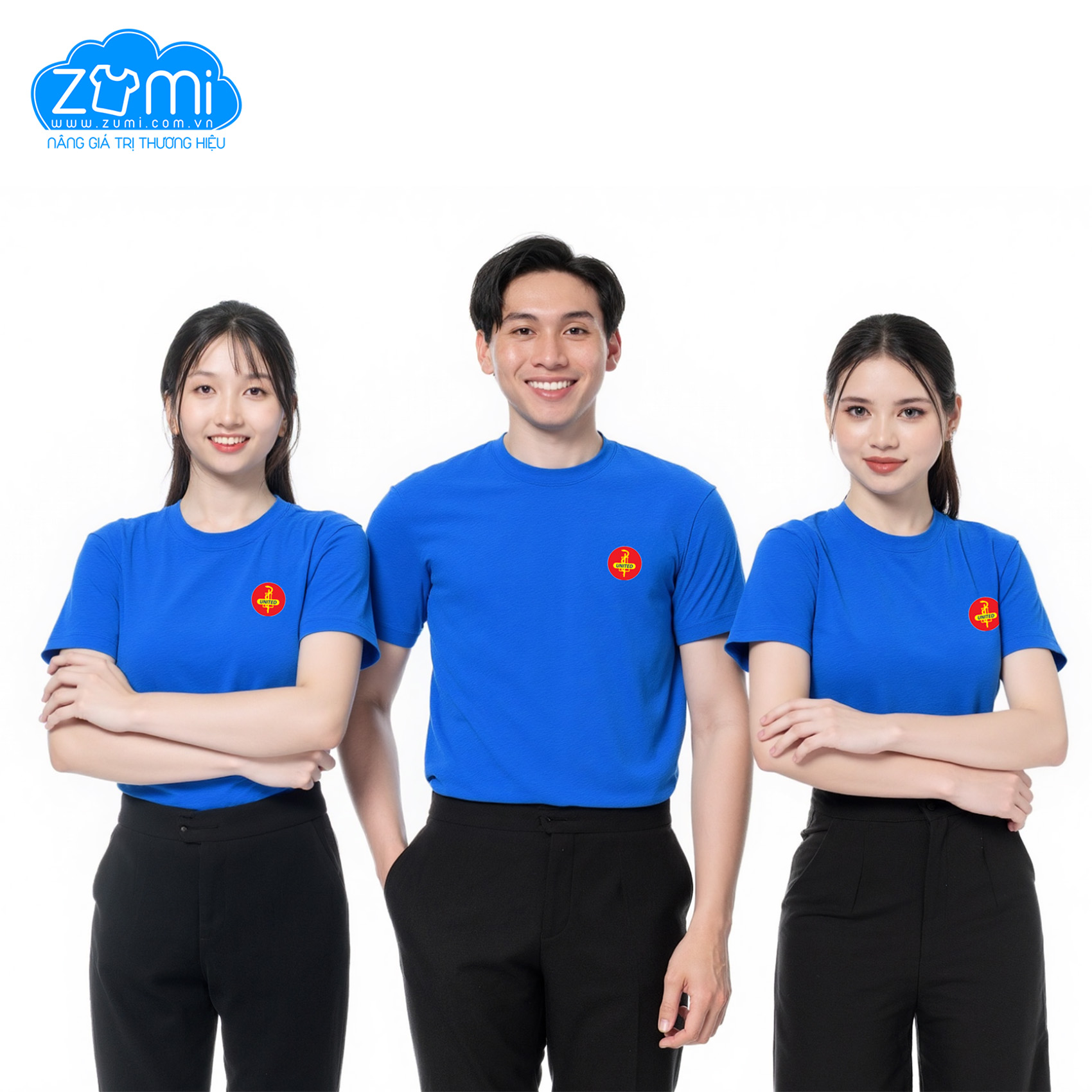 Áo Thun Đồng Phục Cổ Tròn - UNITED PHARMA - Z0322000