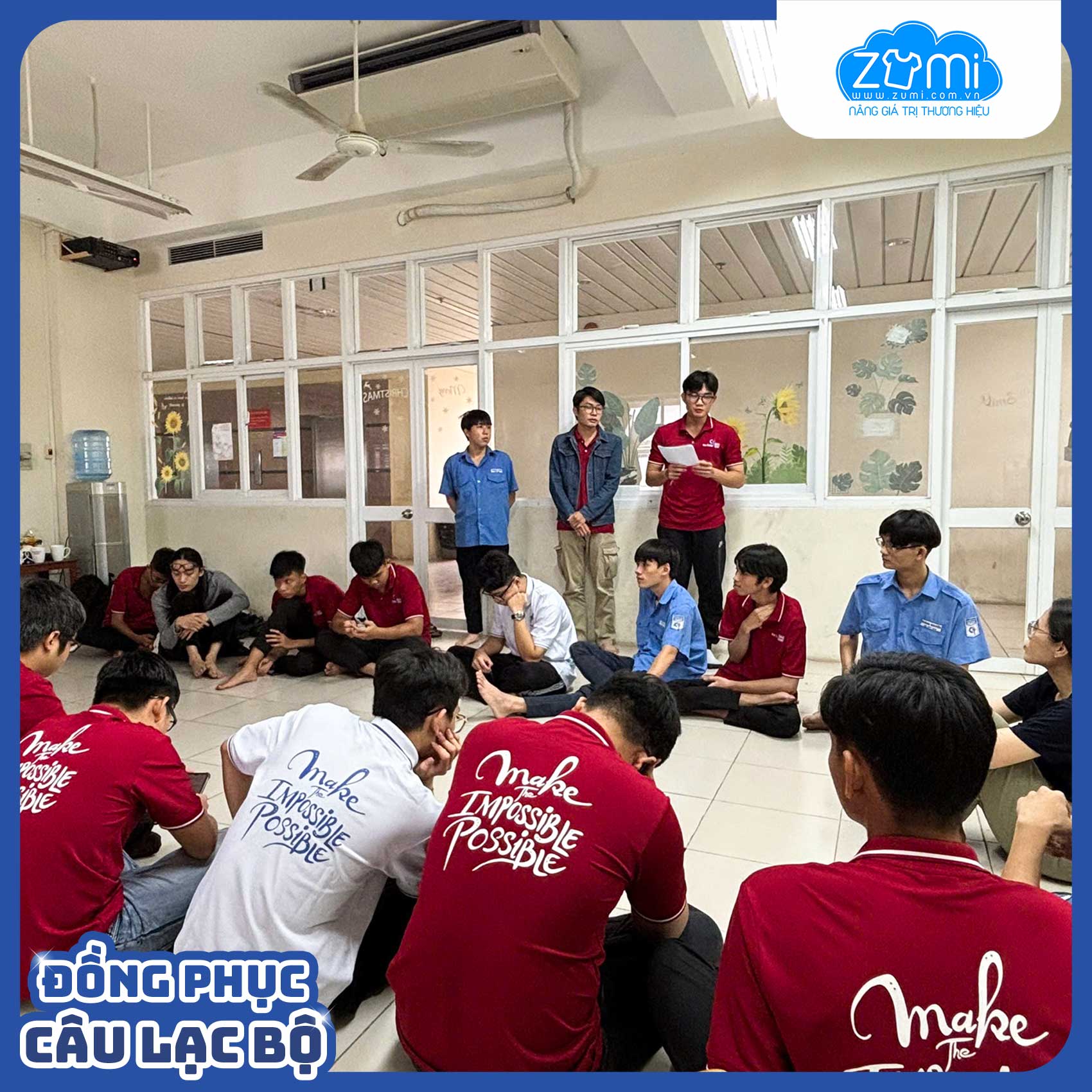 Áo Thun Đồng Phục Cổ Trụ - Áo Polo CLB Sinh Viên Cao Thắng