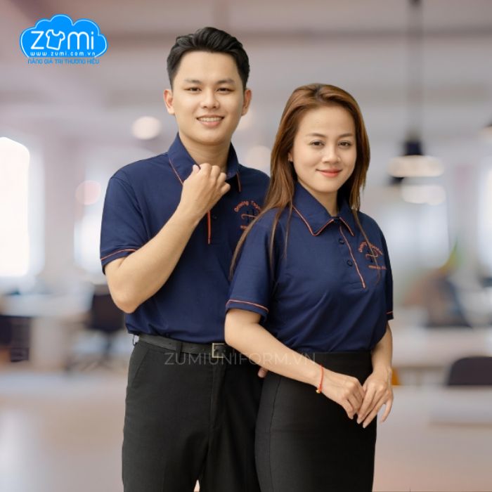 Áo Thun Đồng phục Cổ Trụ Hiệp Phú SJC