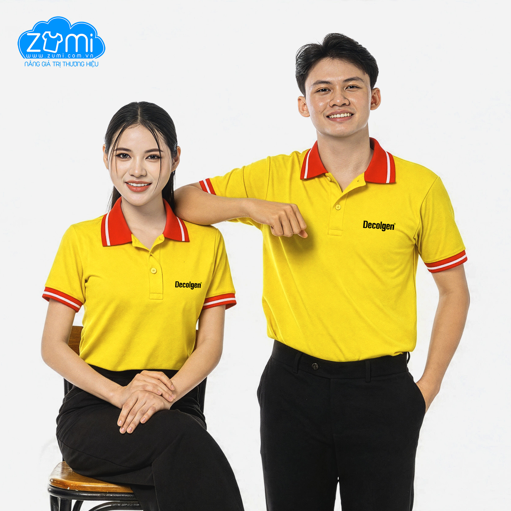 Áo Thun Đồng Phục Cổ Trụ - UNITED PHARMA - Z0124112