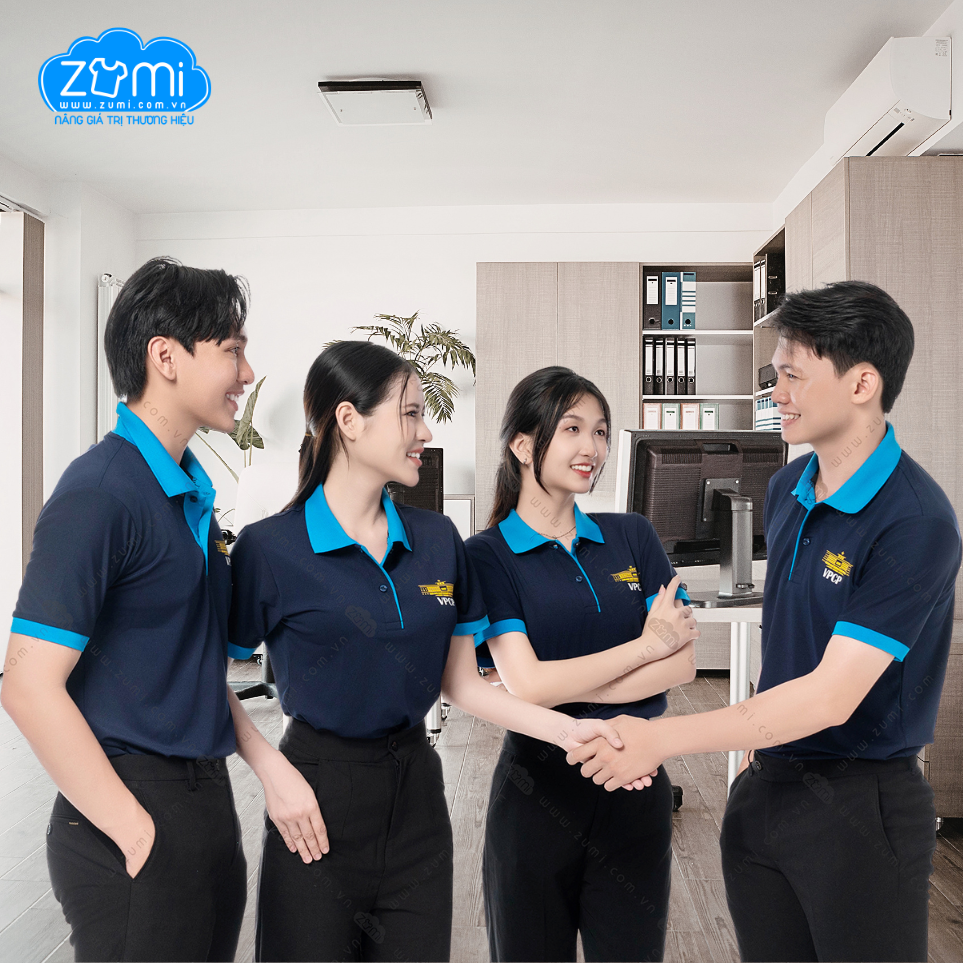 Áo Thun Đồng phục Cổ Trụ - VPCP