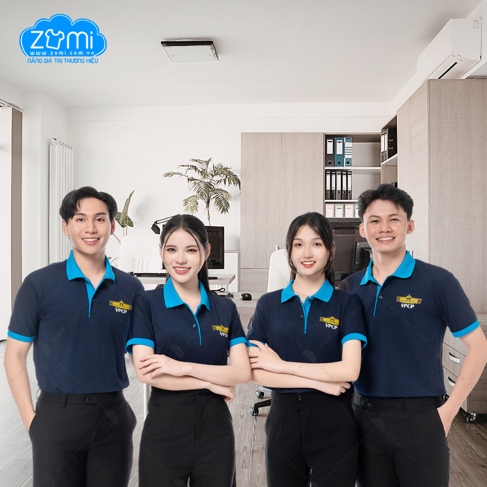Áo Thun Đồng phục Cổ Trụ - VPCP