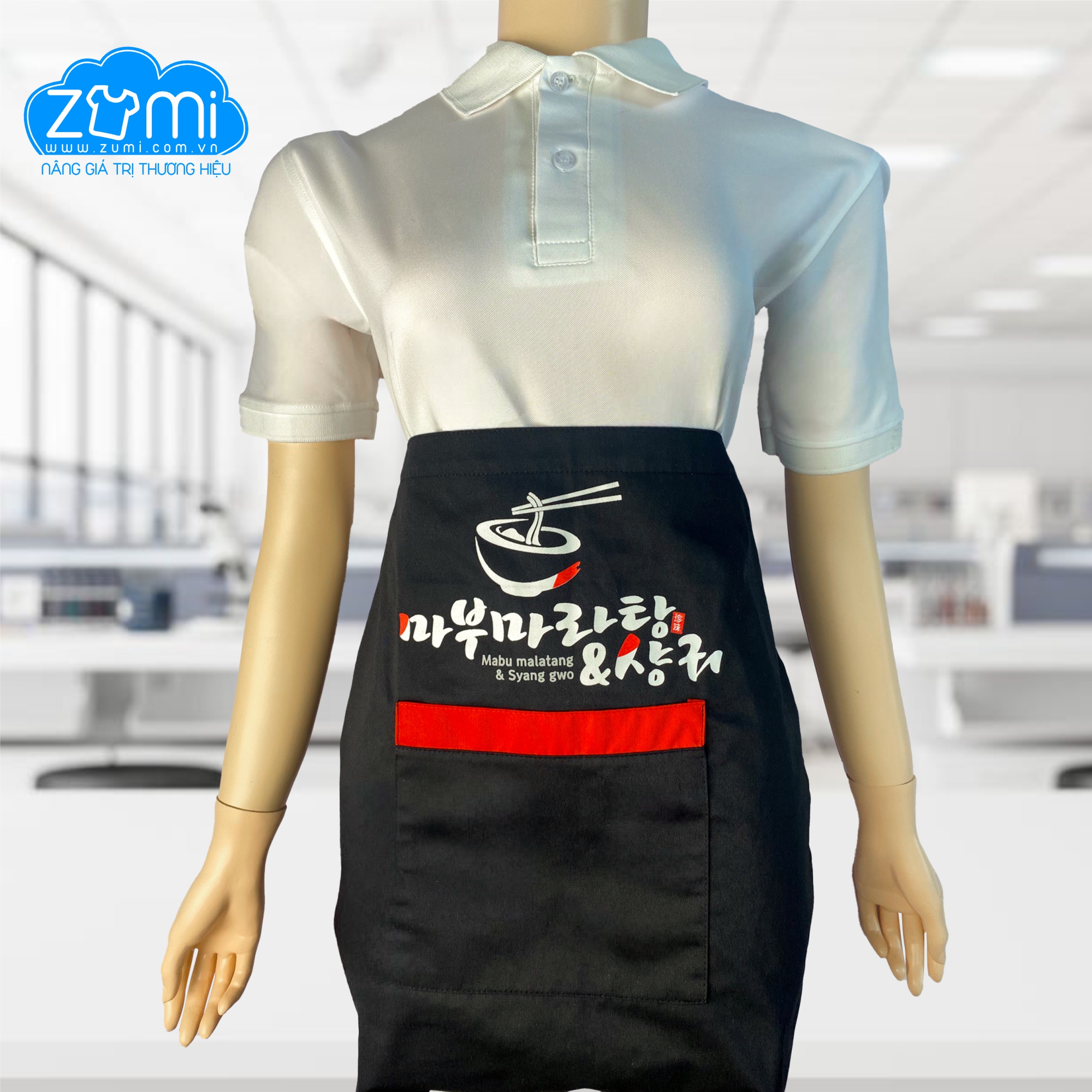 Tạp Dề Đồng Phục Nhà hàng Mabu Kko Chi TD0924005