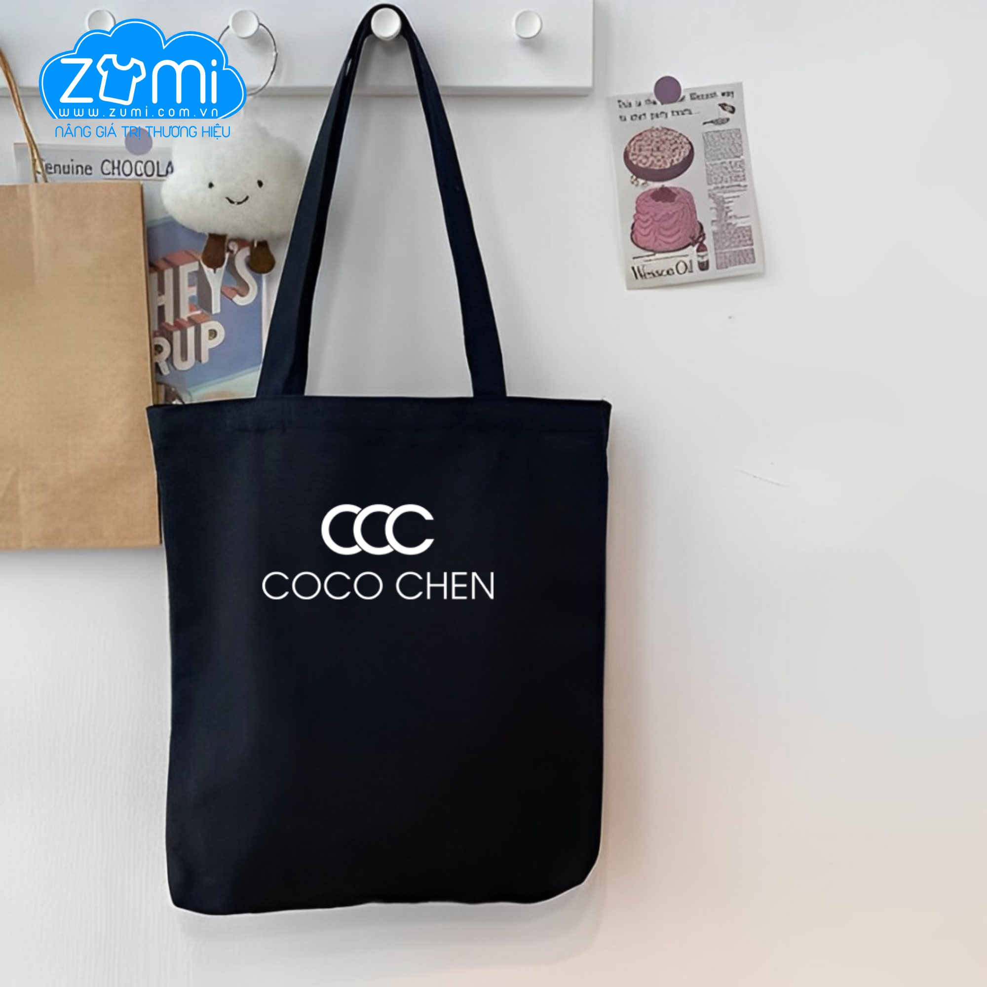 Túi Vải Canvas Coco Chen