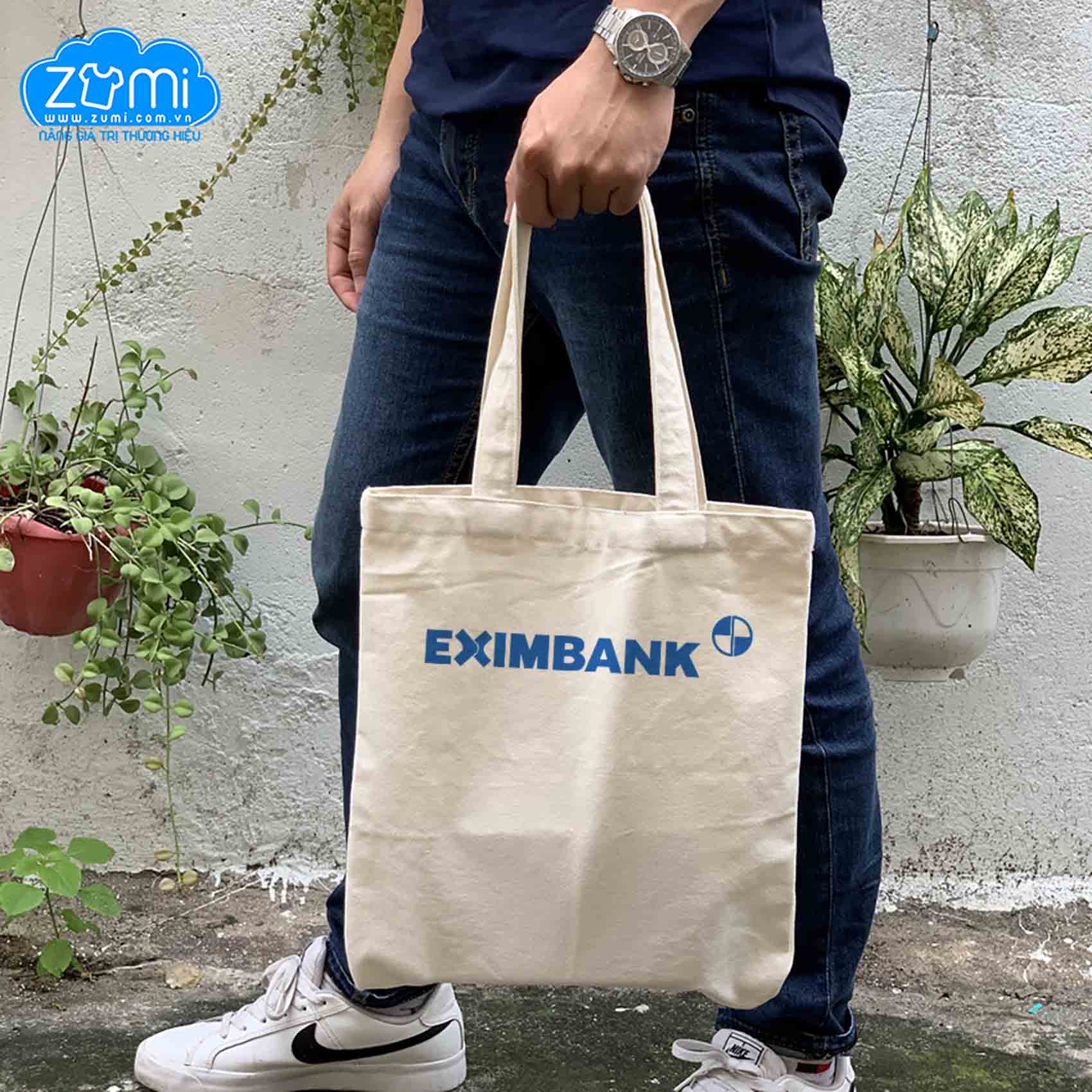 Túi Vải Canvas Eximbank