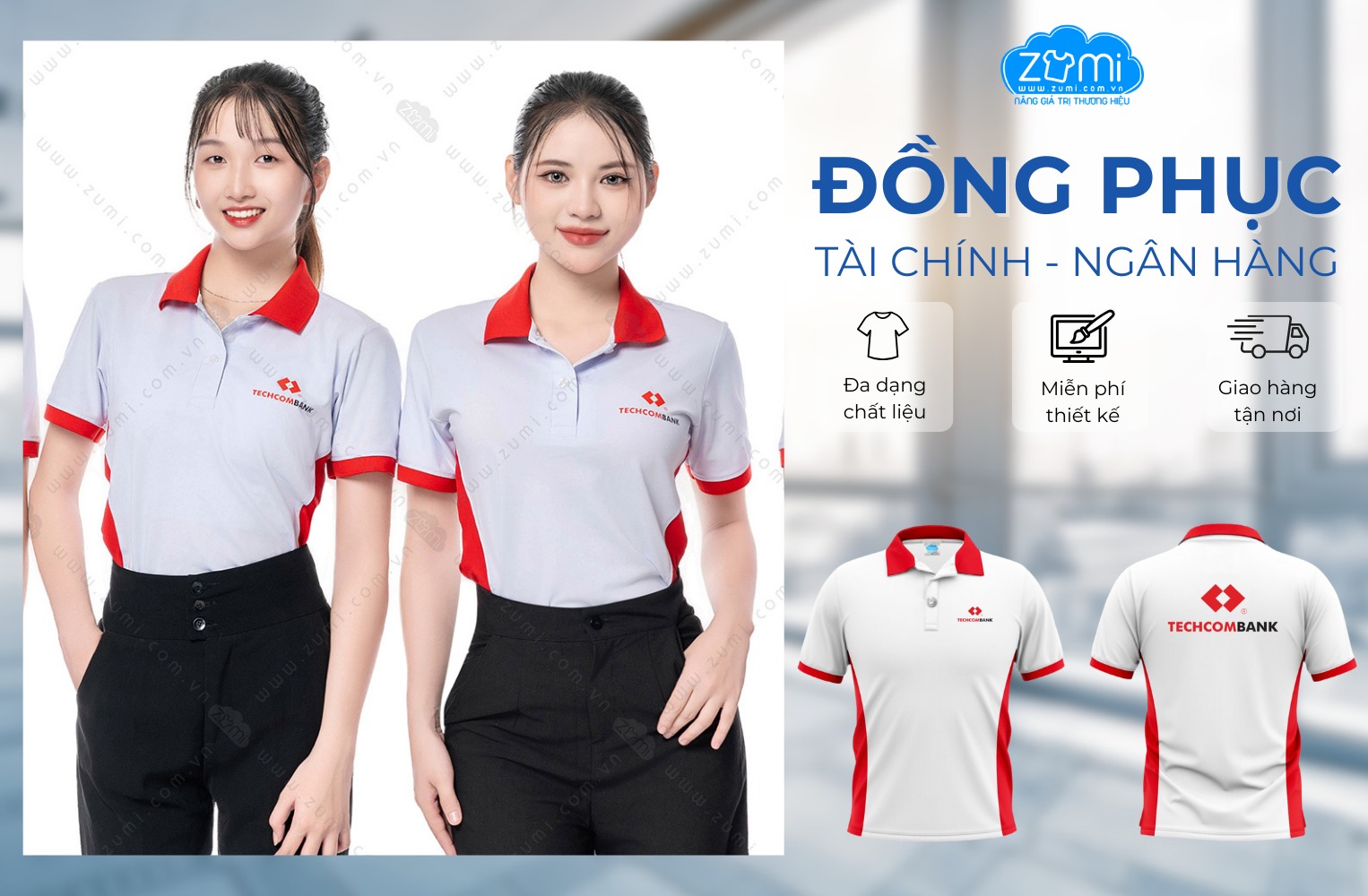 Tong hop 20 Mau Ao Dong Phuc Ngan Hang Dep Chuan Thuong Hieu